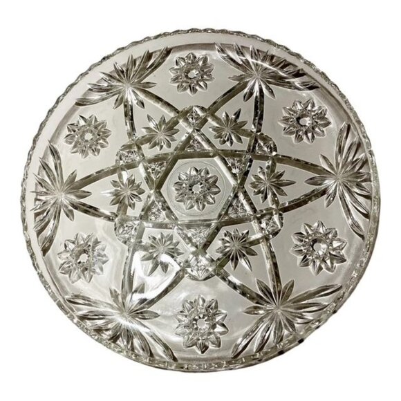 Vintage Rogers Silverplate Buffet Set with Pressed Glass Platter – Original Box - Picture 2 of 14